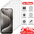 Glass Film For iPhone 13 - 18 Screen Protector compatible with iPhone