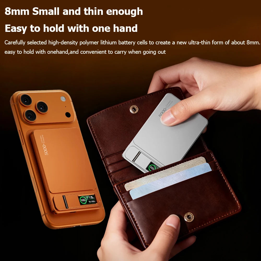 10000mAh Magnetic Powerbank 20W Fast Charing  For MagSafe Сoьpatible with iPhone
