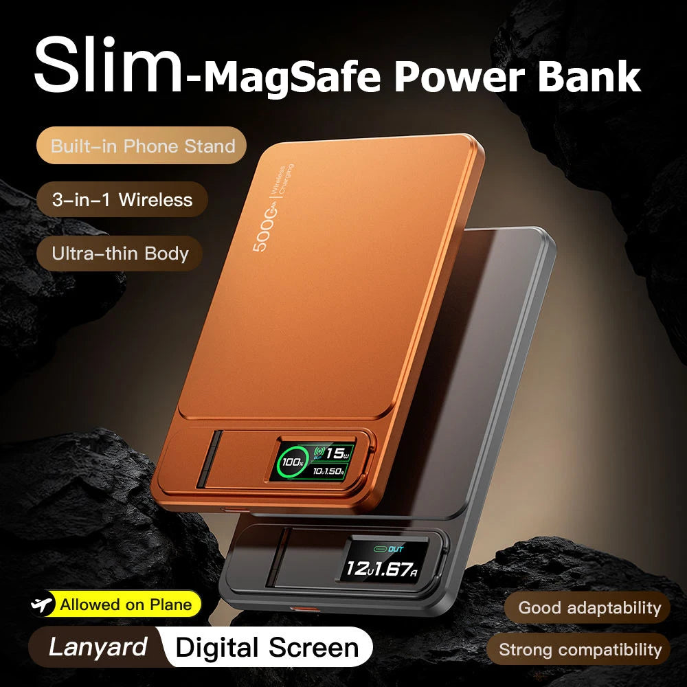 10000mAh Magnetic Powerbank 20W Fast Charing  For MagSafe Сoьpatible with iPhone