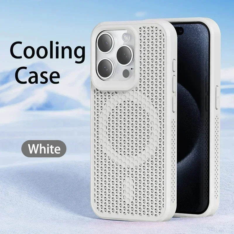 Cooling Heat Dissipation Magsafe Phone Case For iPhone 13 - 17 Compatible with iPhone