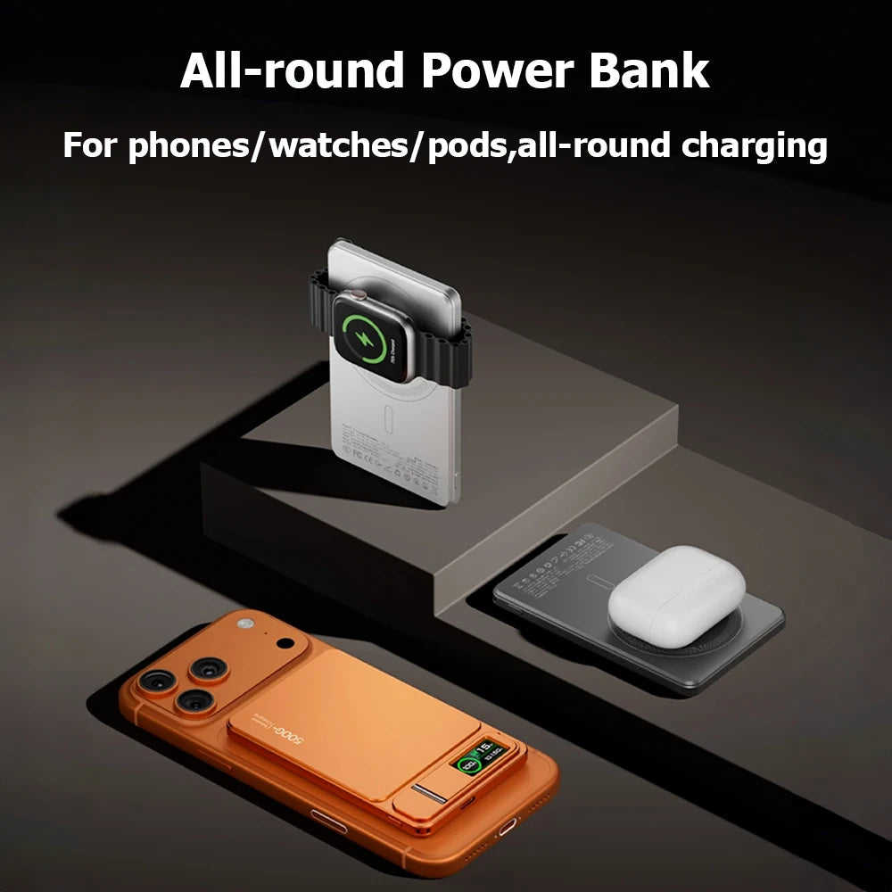 10000mAh Magnetic Powerbank 20W Fast Charing  For MagSafe Сoьpatible with iPhone