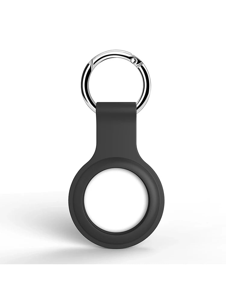 Cover For Airtags Case Liquid Silicone Protective Shell Tracker Accessory Anti-scratch Sleeve Keychain Airtag Case Dog Anti Loss