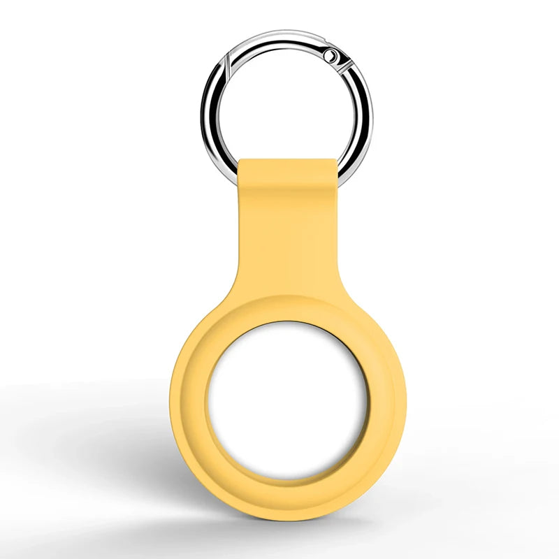 Cover For Airtags Case Liquid Silicone Protective Shell Tracker Accessory Anti-scratch Sleeve Keychain Airtag Case Dog Anti Loss