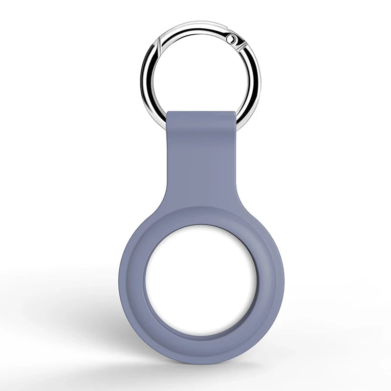 Cover For Airtags Case Liquid Silicone Protective Shell Tracker Accessory Anti-scratch Sleeve Keychain Airtag Case Dog Anti Loss