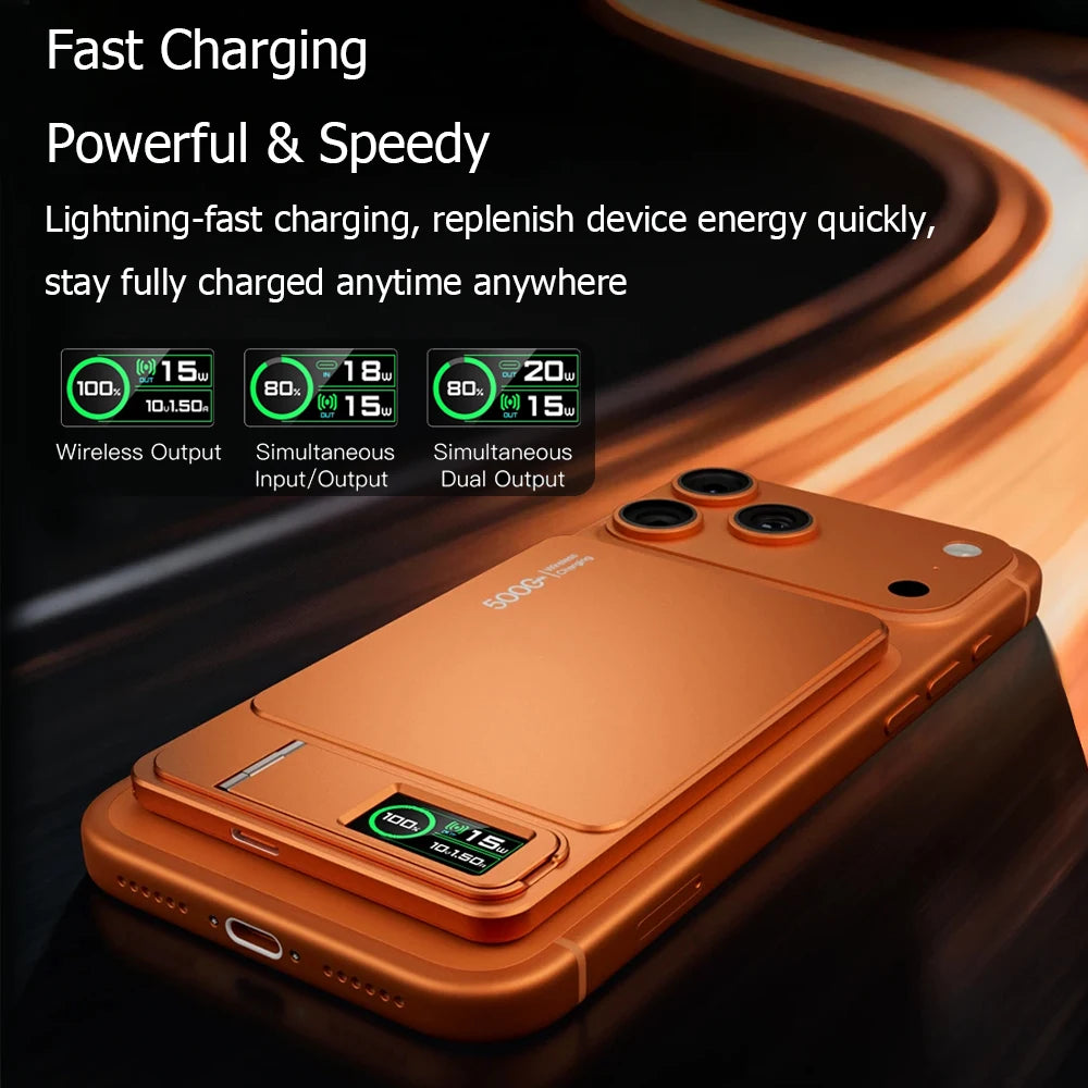 10000mAh Magnetic Powerbank 20W Fast Charing  For MagSafe Сoьpatible with iPhone