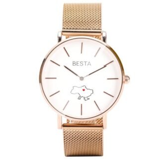 Besta Love UA Rose Gold Unisex Watch