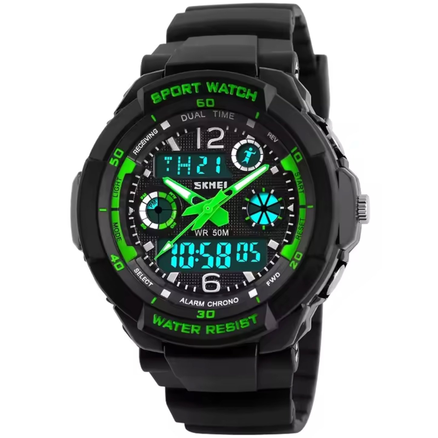 Skmei S-Shock Green 0931